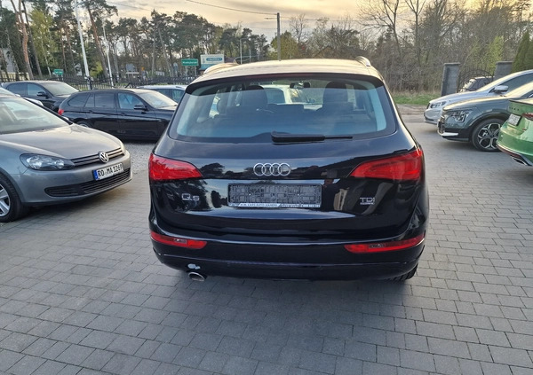 Audi Q5 cena 77800 przebieg: 186000, rok produkcji 2013 z Żabno małe 497